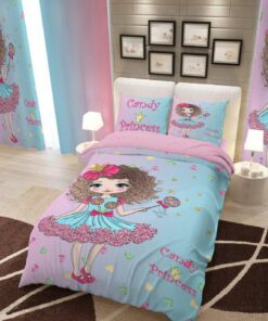 ست روتختی دخترانه یک نفره مدل CANDY PRINCESS