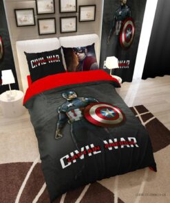 روتختی دخترانه یک نفره مدل CAPTAN AMERICA