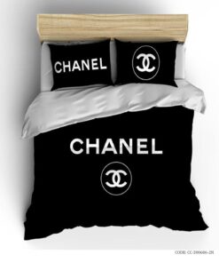 روتختی و ملحفه کشدار دو نفره مدل چنل