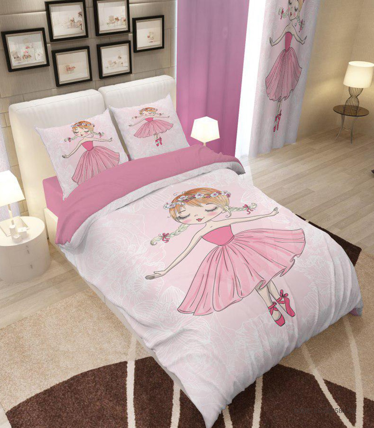 سرویس روتختی و لحاف دوختدار یک نفره مدل پرنسس