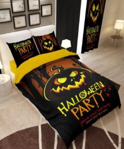روتختی و ملحفه کشدار یک نفره مدل هالووین