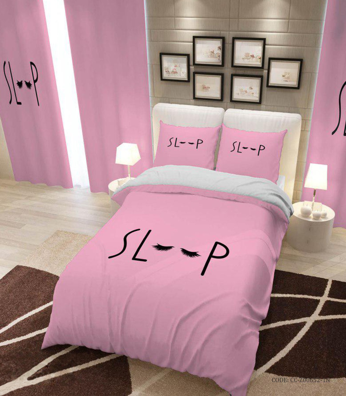 روتختی دخترانه یک نفره مدل SLEEP