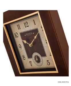 ساعت دیواری چوبی مربع مدل 9916