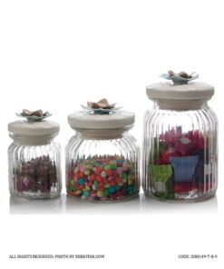 بانکه در سرامیکی گل برجسته میخک