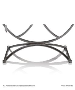 جاشمعی کریستالی 3 شعله مدل هشتی