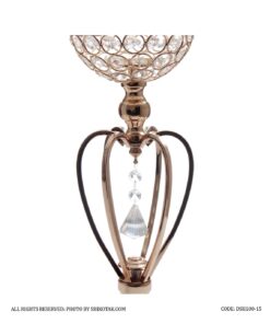 جاشمعی پایه دار مدل قلب چندتایی سایز بزرگ