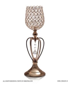 جاشمعی پایه دار مدل قلب چندتایی سایز بزرگ