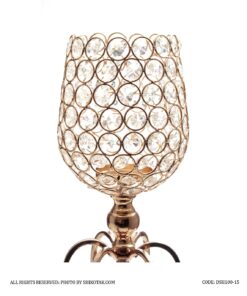 جاشمعی پایه دار مدل قلب چندتایی سایز بزرگ