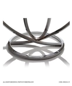 جاشمعی سیلور پایه دار 3 شعله تاجی