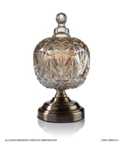 شکلات خوری پایه برنزی مدل در توپی