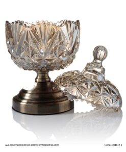 شکلات خوری پایه برنزی مدل در توپی