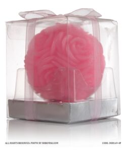 شمع توپی طرح گل