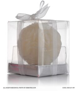 شمع توپی طرح گل