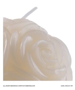 شمع توپی طرح گل