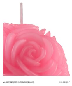 شمع توپی طرح گل