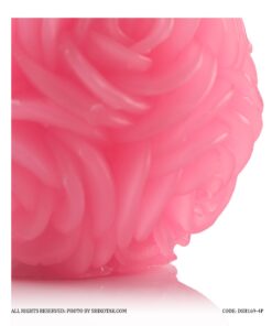 شمع توپی طرح گل