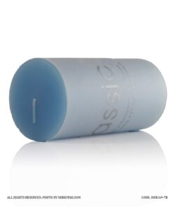 شمع 4 عددی استوانه ای قطر 5 سانت رنگ آبی