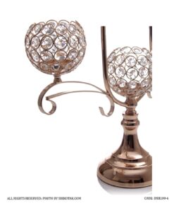 جاشمعی پایه دار 5 شعله U شکل