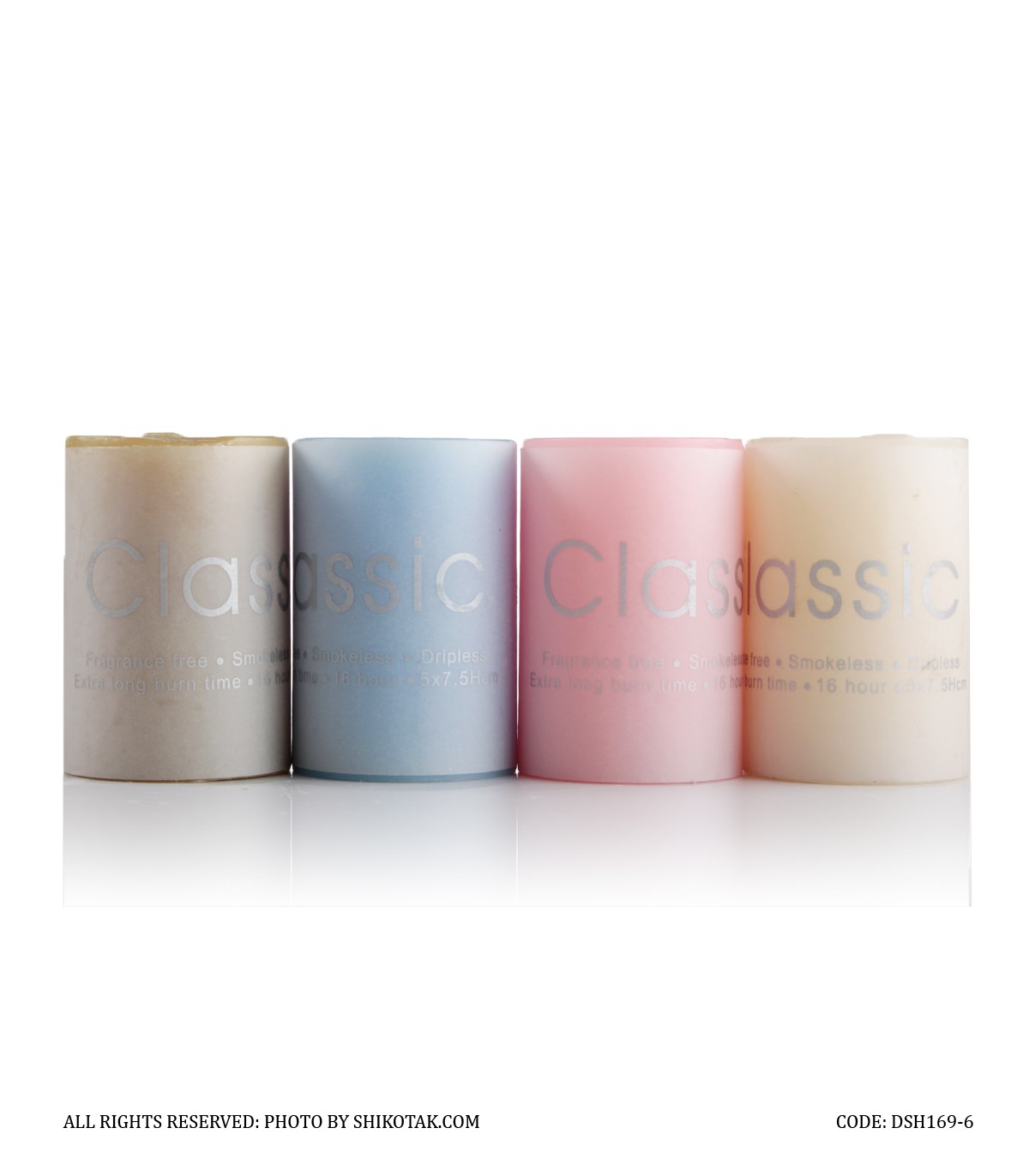 شمع عطری استوانه ای سایز متوسط