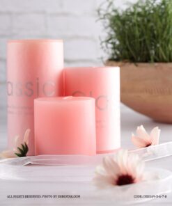 ست سه عددی شمع هفت سین استوانه ای قطر 5 سانت