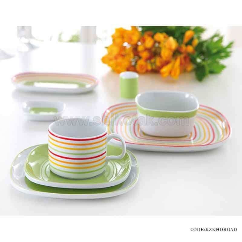 سرویس هتلی یک نفره چینی زرین طرح خرداد