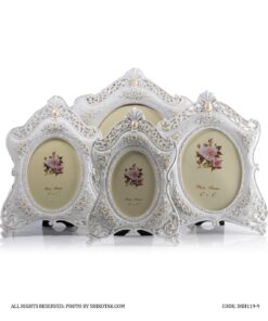 قاب عکس سفید مدل مونیکا