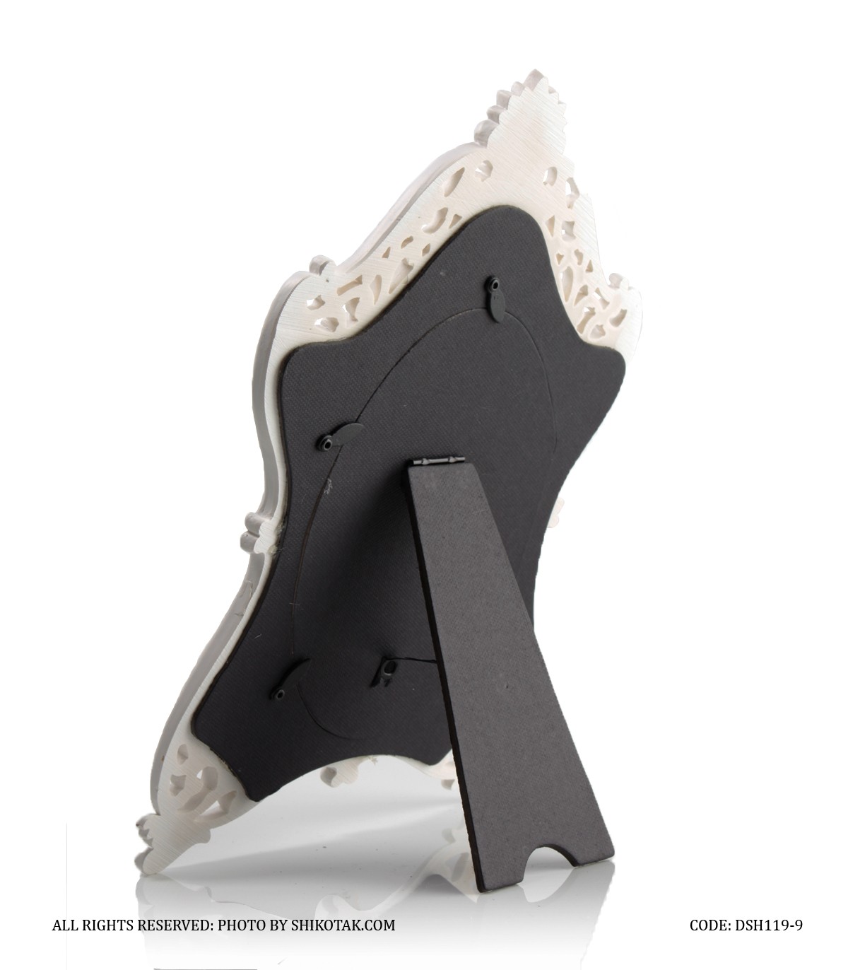 قاب عکس سفید مدل مونیکا