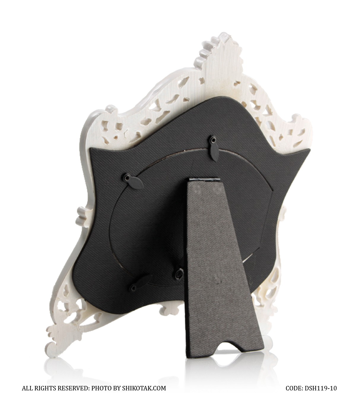 قاب عکس سفید افقی مونیکا