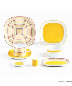 سرویس هتلی صبحانه و عصرانه چینی زرین طرح شهریور