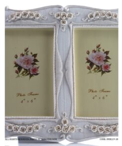 قاب عکس دوتایی طرح گل سری18