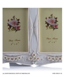 قاب عکس دوتایی طرح گل سری18