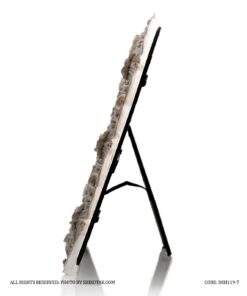 قاب عکس رومیزی سفید دوقلو طرح گل