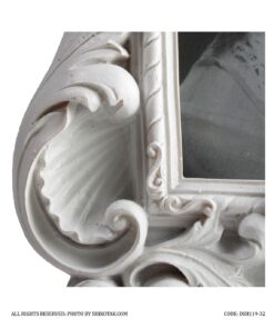 قاب عکس سفید رومیزی سلطنتی ویکتوریا