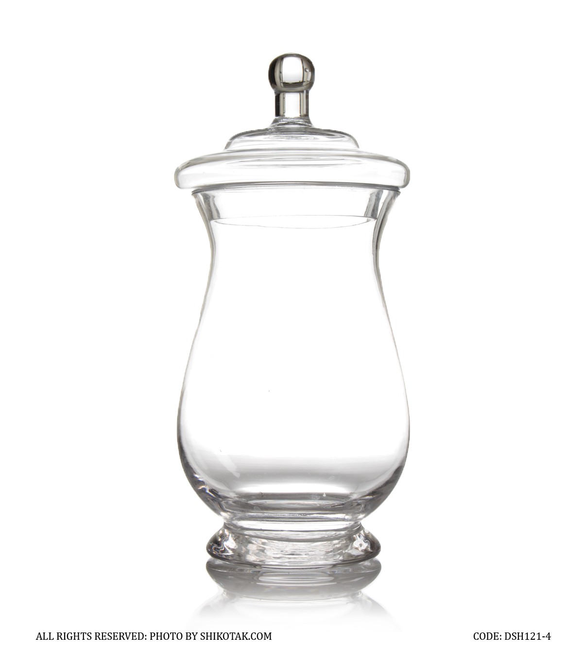 کندی باکس بلوری مدل خمره ای