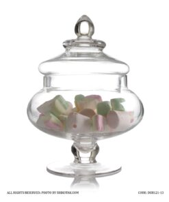 کندی باکس شیشه ای گرد پایه دار سری 13-121