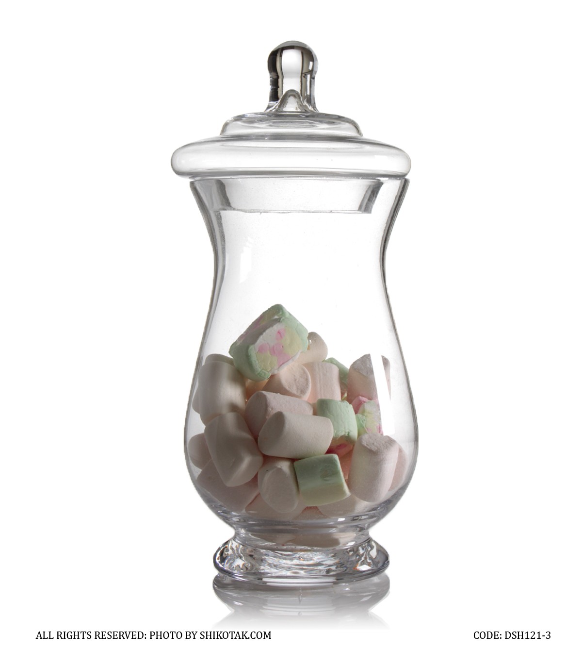 کندی باکس شیشه ای کمر باریک سری 3-121