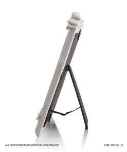 قاب عکس سفید عمودی طرح کبوتر