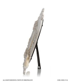 قاب عکس سفید دوتایی مدل تاج دار