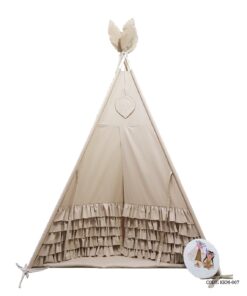 چادر بازی کودک طرح سرخپوستی دختر کوهستان