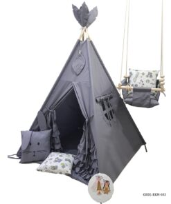 تاب کودک و چادر بازی سرخپوستی طرح دختر باران