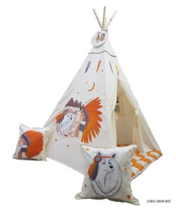 چادر بازی سرخپوستی کودک طرح پسر کوهستان