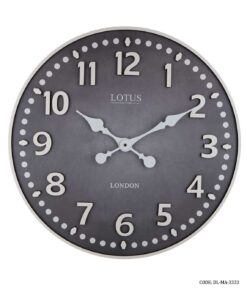 ساعت دیواری گرد چوبی مدل 3333