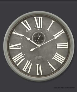 ساعت دیواری گرد چوبی مدل ANSON