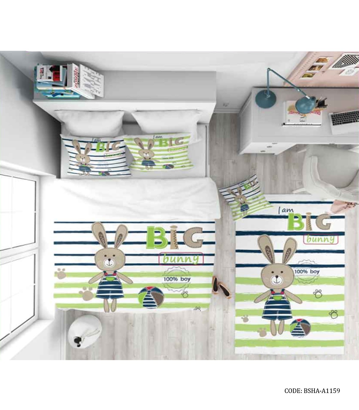 ست روتختی کودک دخترانه طرح Bic