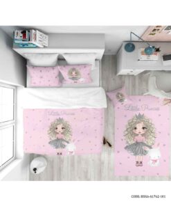 سرویس روتختی دخترانه طرح PINK PRINCESS