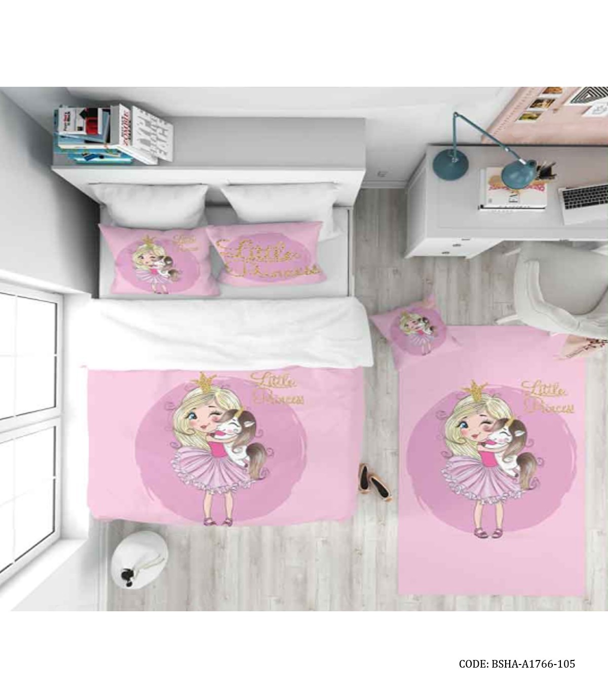 ست روتختی دخترانه Pink Queen