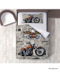 ست روتختی پسرانه طرح موتور هارلی داویدسون