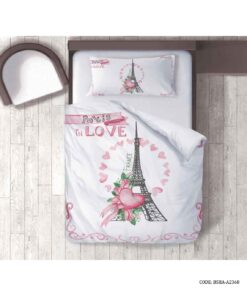 سرویس روتختی کودک دخترانه Love Paris