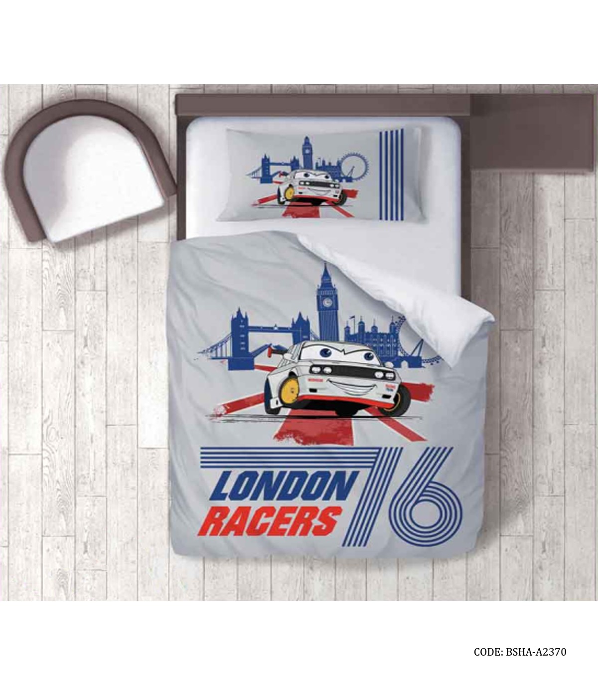 ست روتختی پسرانه London Racers