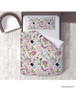 سرویس لحاف روتختی دخترانه طرح Fashion